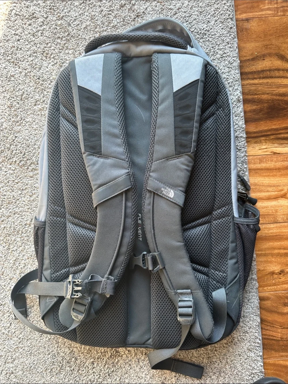 The North Face light gray
